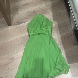 Laundry By Shelli Segal Strapless Green Dress- Vintage